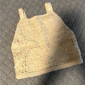 ZARA Cropped Tank Top